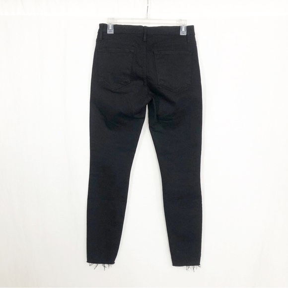 FRAME Denim Le Skinny de Jeanne Like New Skinny Jeans, Size 27, Black - Picture 3 of 6